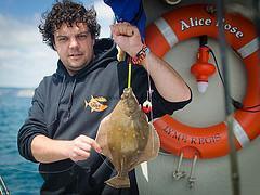 1 lb 10 oz Plaice by Darren Herbert