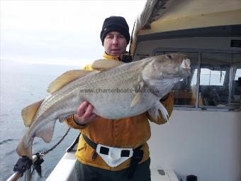 28 lb Cod by Rab from Really Wrecked Sea Angling Club