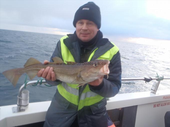 4 lb 4 oz Cod by Saulis from Liverpool.