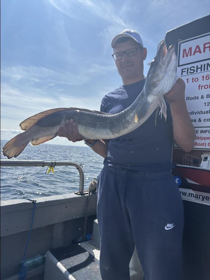 17 lb 5 oz Ling by Unknown