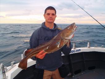 10 lb 4 oz Cod by Steve Adams from Bradford.