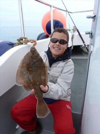 2 lb 8 oz Plaice by Finn Palmer