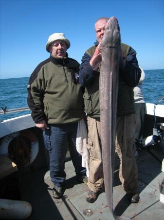 65 lb Conger Eel by Guy Nightingale