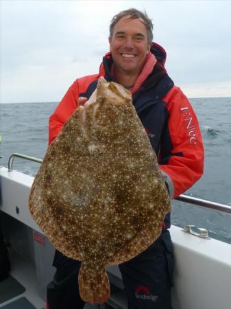 16 lb 4 oz Turbot by Simon Ringrose