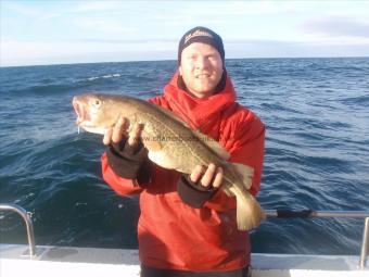 4 lb Cod by Roy Copping.