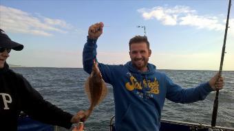 2 lb Plaice by Stephen Wake