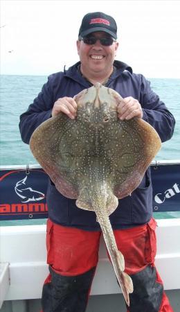 15 lb 8 oz Undulate Ray by Gareth Brown