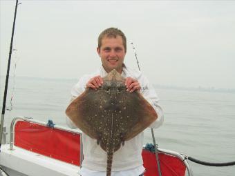 8 lb 2 oz Thornback Ray by Rob