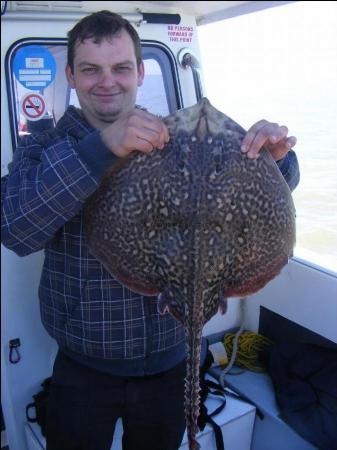 10 lb 8 oz Thornback Ray by Thomas