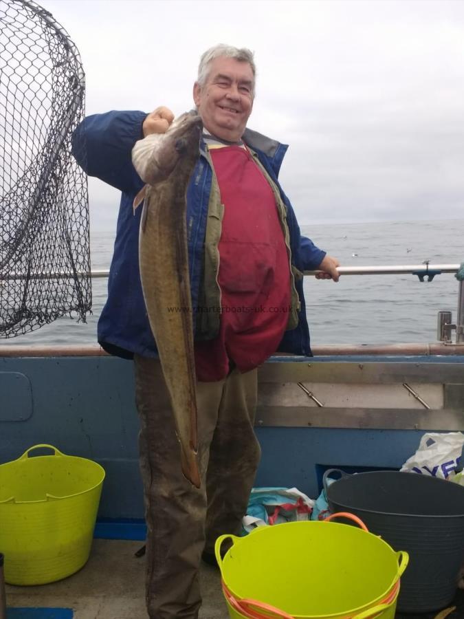 10 lb 2 oz Ling by Peter Mackintosh