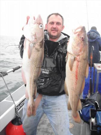 6 lb 8 oz Cod by Paul Chilver - Hull