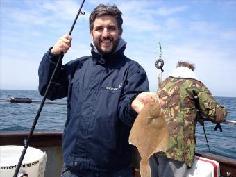 1 lb 8 oz Plaice by Damian