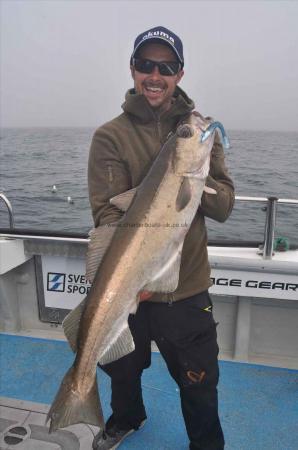 14 lb Pollock by Kevin McKie