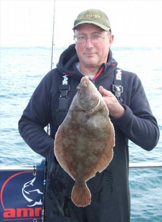 4 lb 6 oz Plaice by Wayne Carter