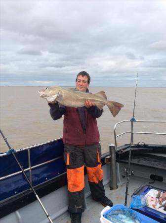 16 lb 9 oz Cod by Mark Hembrow