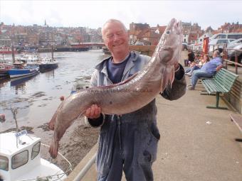 20 lb 5 oz Ling (Common) by John Wilkcock from Bradford.