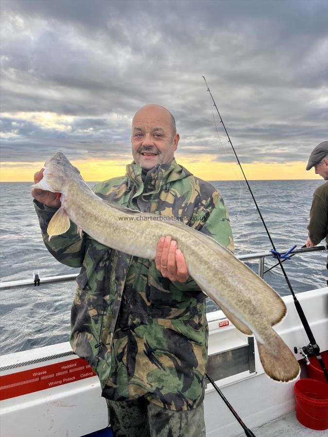 7 lb 12 oz Ling (Common) by Paul Mahoney