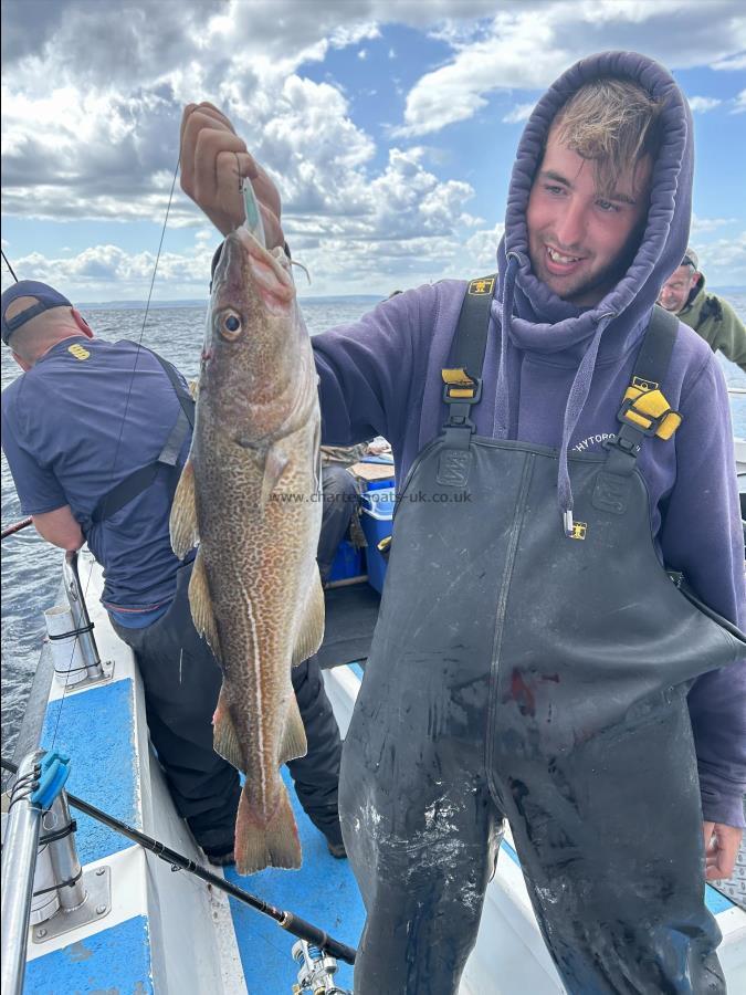 3 lb 14 oz Cod by Fungus. Crew.