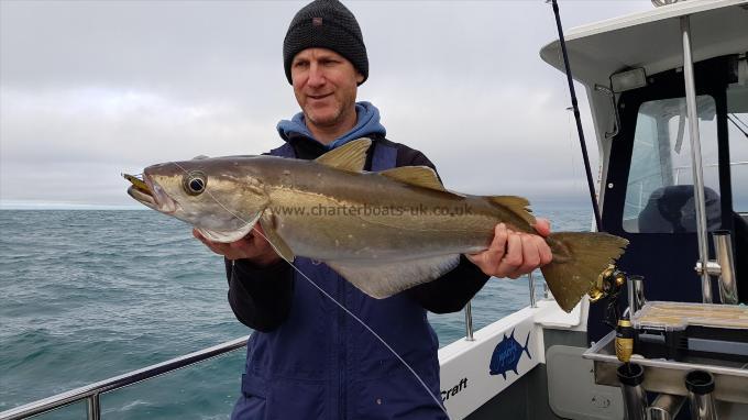 8 lb 1 oz Pollock by Unknown