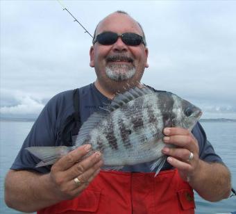 2 lb 15 oz Black Sea Bream by Russel Salmon