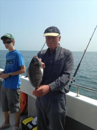 3 lb 2 oz Black Sea Bream by Unknown