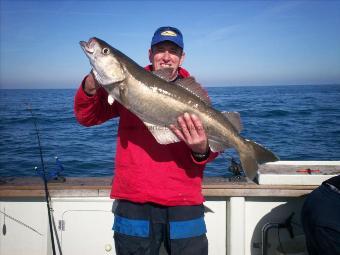 18 lb Pollock by Stainless Sreve with his 18lb PB pollack