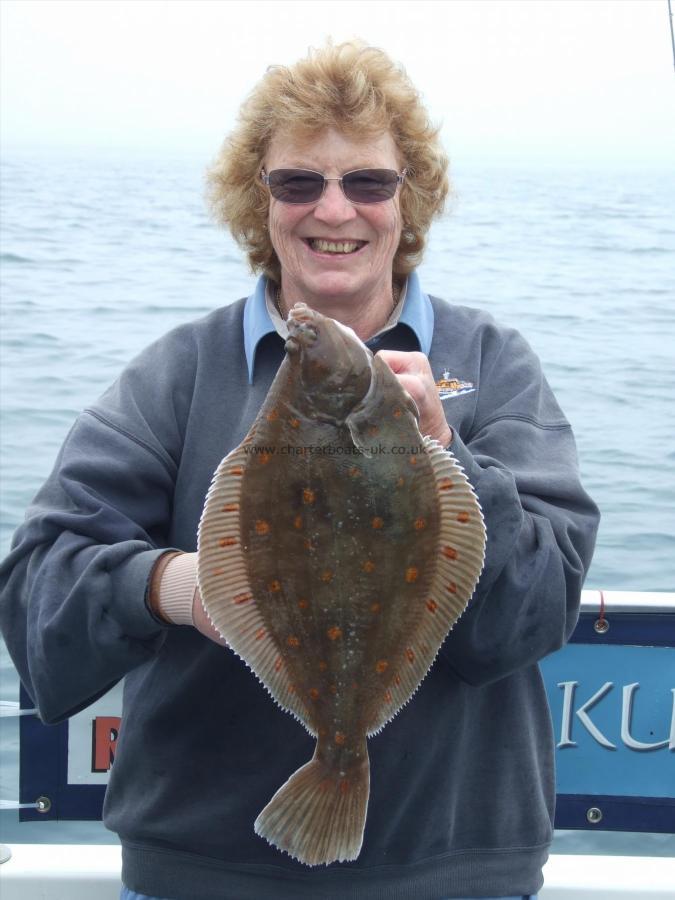 3 lb 6 oz Plaice by Denise Yongs