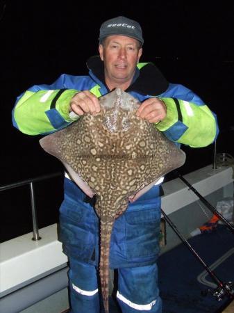 12 lb 15 oz Thornback Ray by barry