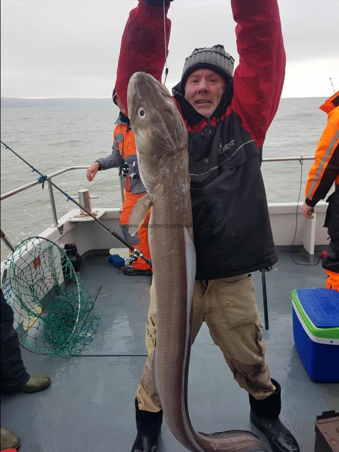 36 lb 8 oz Conger Eel by Unknown