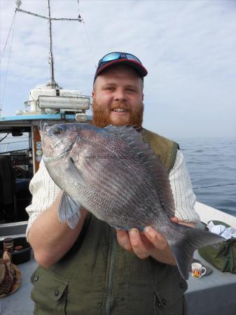 3 lb Black Sea Bream by Duncan