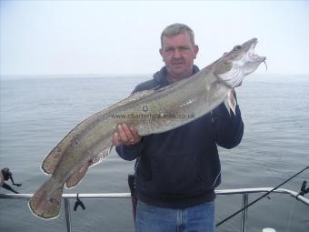 22 lb 7 oz Ling by Michael Gwynne