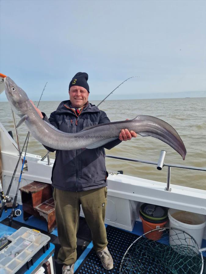 23 lb Conger Eel by Wayne Leadbetter