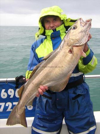 18 lb 4 oz Pollock by Richard Miller