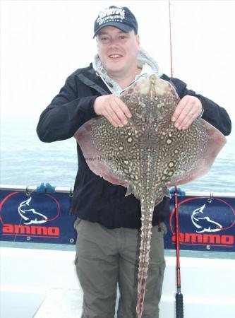 11 lb 4 oz Thornback Ray by Simon Quickfall