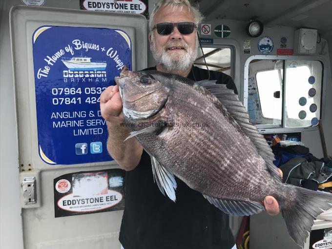 4 lb 10 oz Black Sea Bream by Phillip Robinson