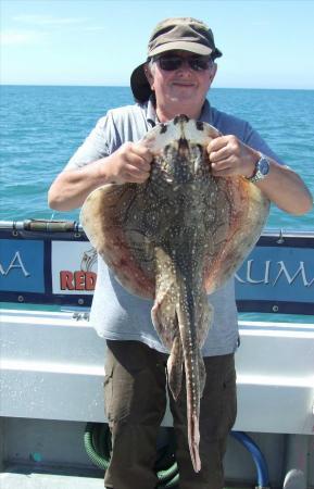 10 lb 8 oz Undulate Ray by Bruce Dellow