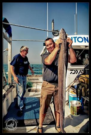 50 lb Conger Eel by Unknown