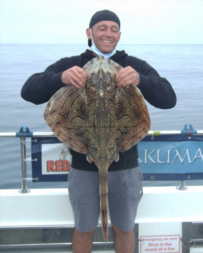 11 lb 8 oz Undulate Ray by Jason Lord