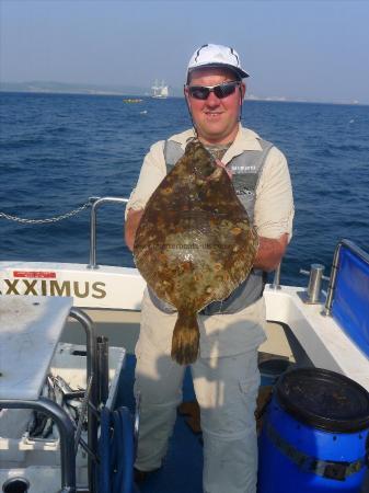 4 lb 2 oz Plaice by mark reynolds