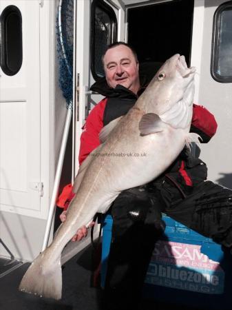 40 lb 13 oz Cod by John