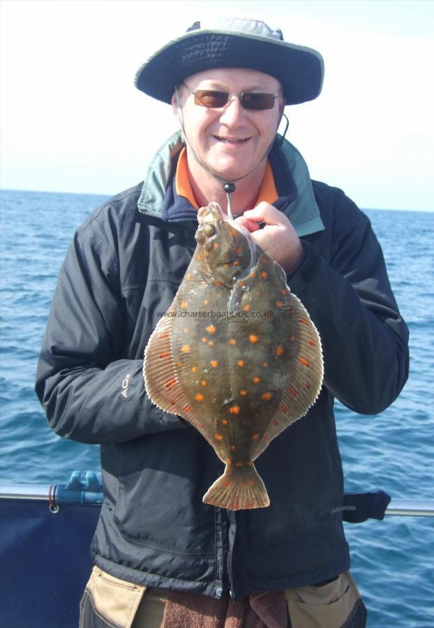 2 lb 12 oz Plaice by Jon Haylett