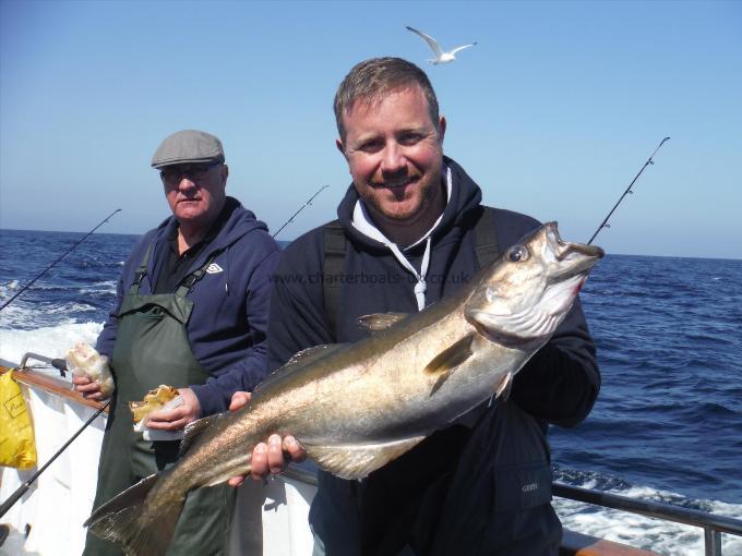 10 lb 8 oz Pollock by Dave Flood