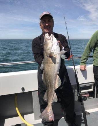 14 lb 5 oz Cod by Rob Burgin