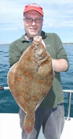 5 lb 6 oz Plaice by Simon Thomas