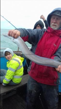 6 lb Conger Eel by Andy