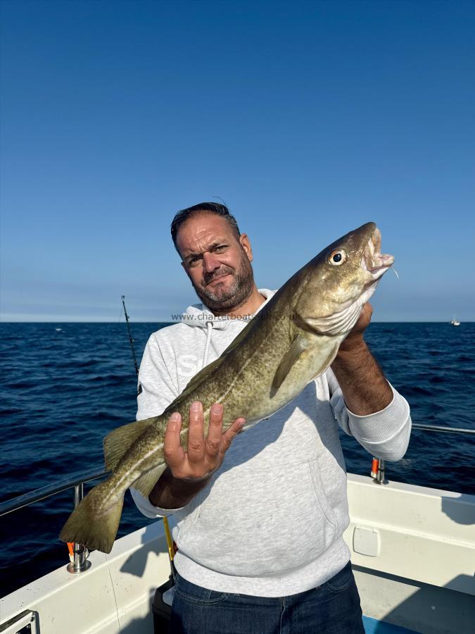 5 lb 8 oz Cod by Neil Swallow