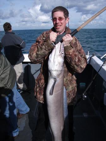 50 lb Conger Eel by Unknown
