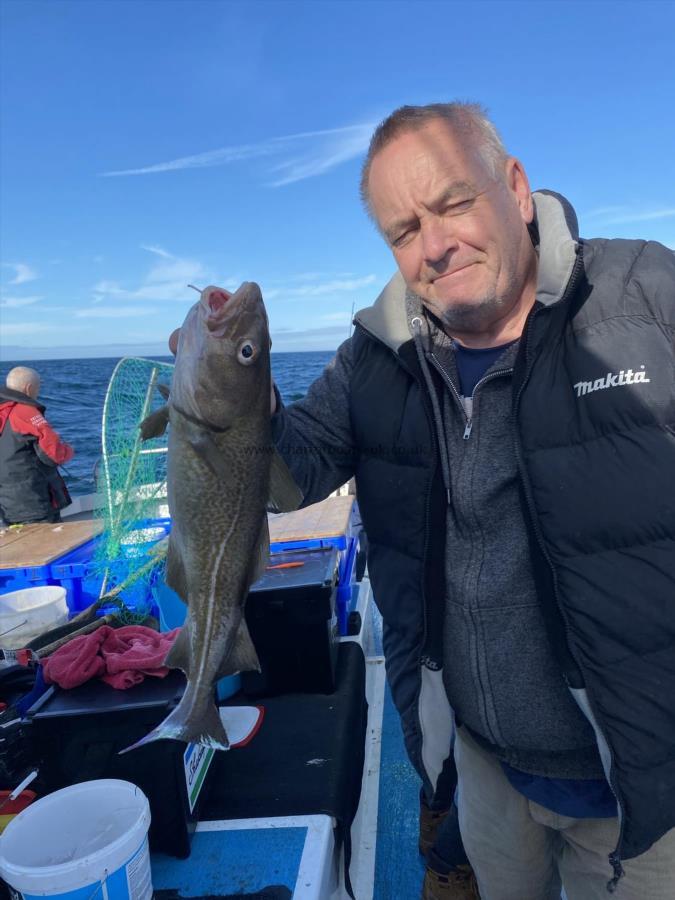 3 lb 4 oz Cod by Unknown