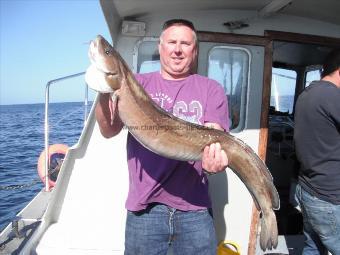 14 lb 9 oz Ling by Mark Storey