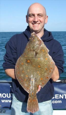 5 lb 12 oz Plaice by Pat Trenchard